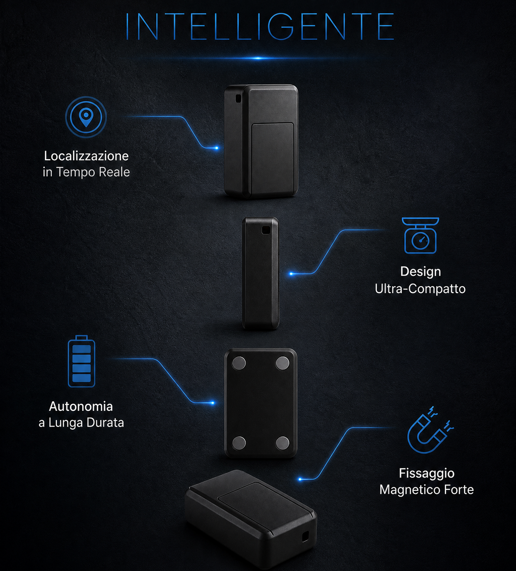 Mini Localizzatore GPS Magnetico