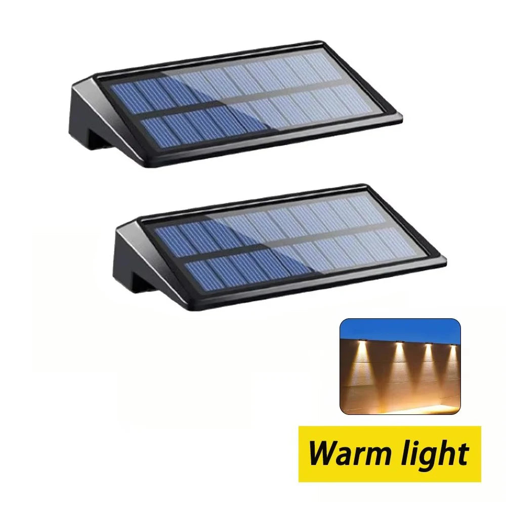 Lampade Solari da Parete a LED RGB - Illuminazione Impermeabile per Giardino e Terrazzo