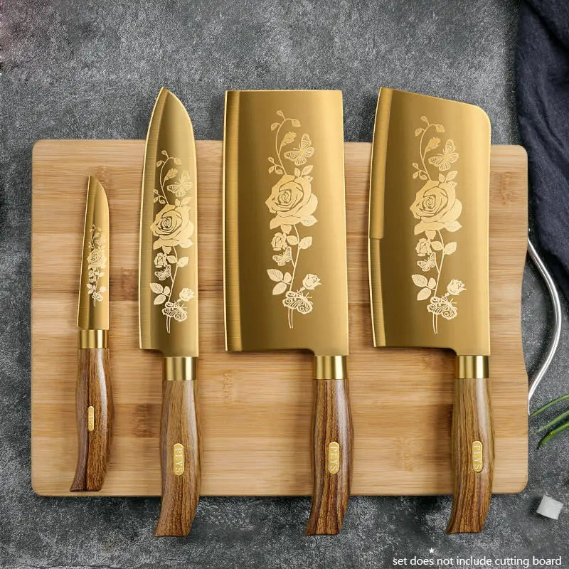 Set di Coltelli da Cucina Golden Rose