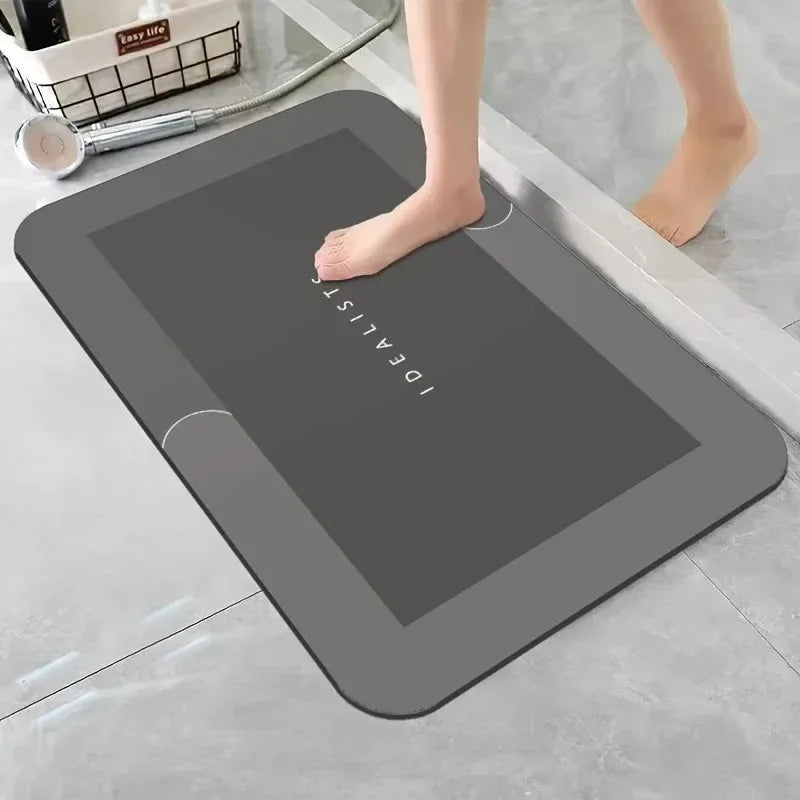 Tappeto Bagno Pietra Diatomite Assorbente