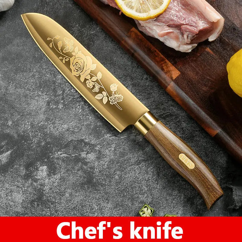 Set di Coltelli da Cucina Golden Rose
