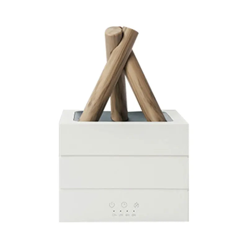 Umidificatore Effetto Fiamma di Falò – Diffusore di Aromi Smart con Luce LED Dinamica e Telecomand