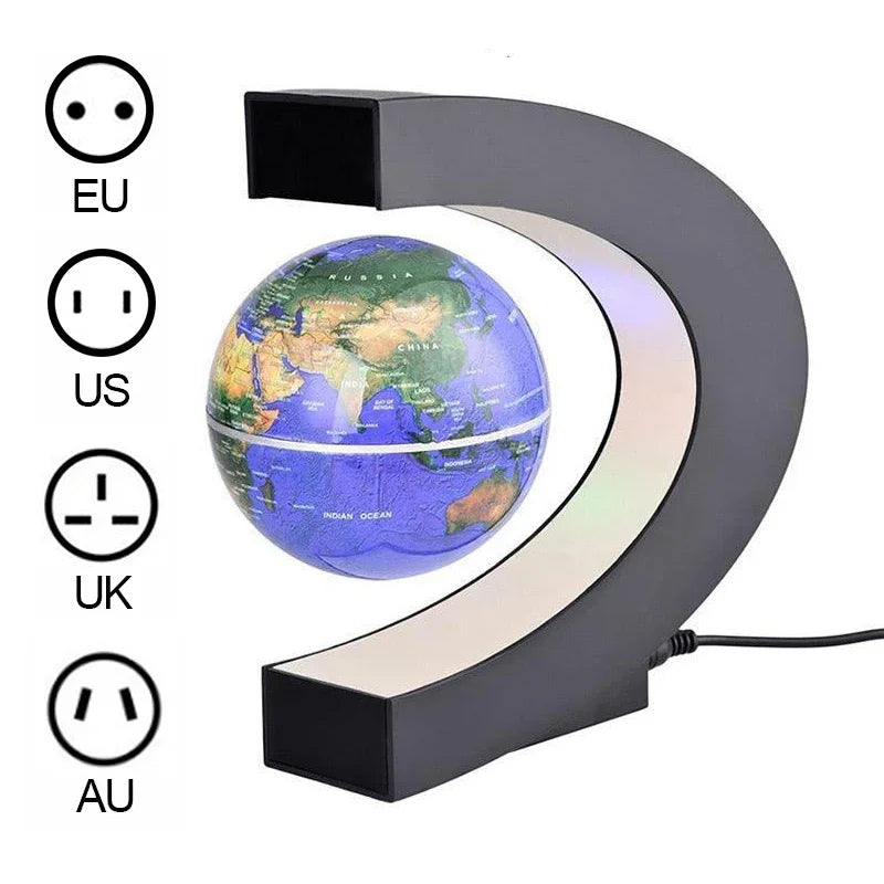 Mappamondo a Levitazione Magnetica LED