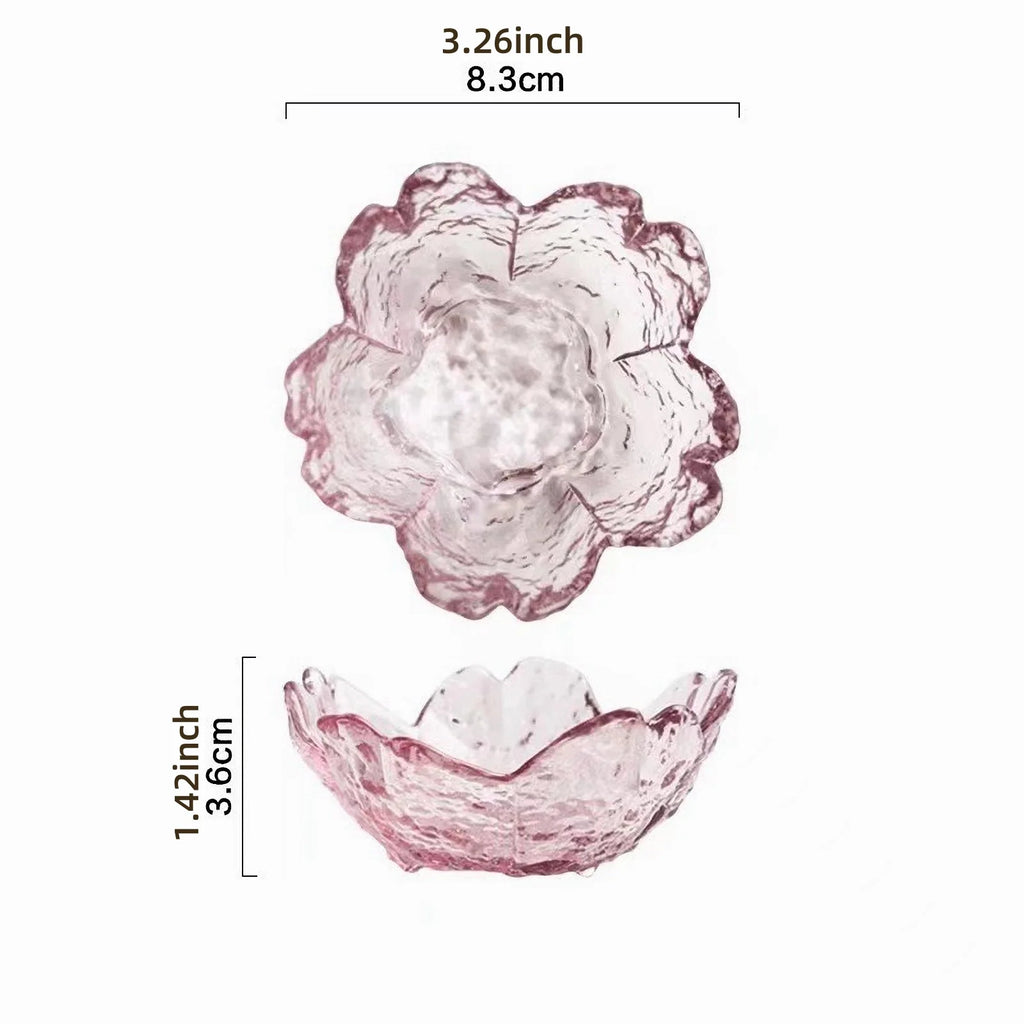 Set Ciotoline in Vetro Sakura