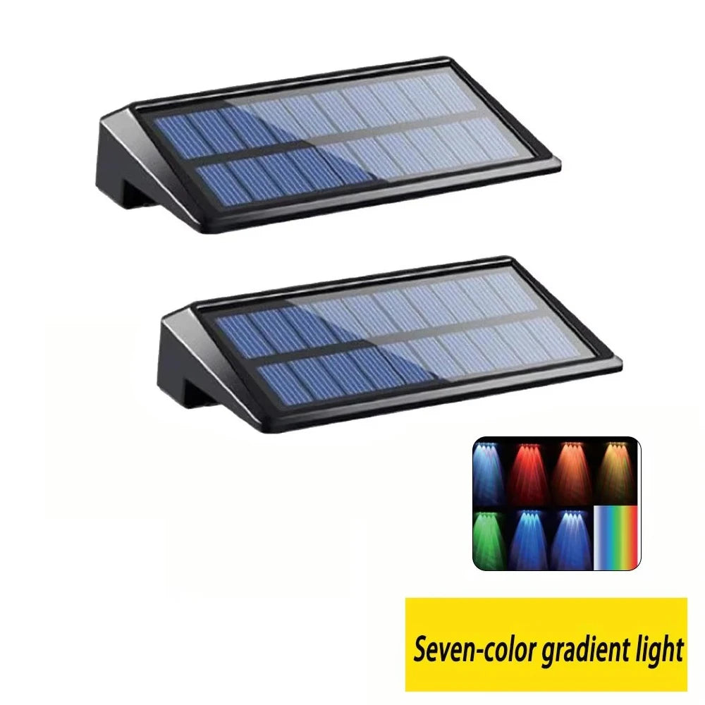 Lampade Solari da Parete a LED RGB - Illuminazione Impermeabile per Giardino e Terrazzo