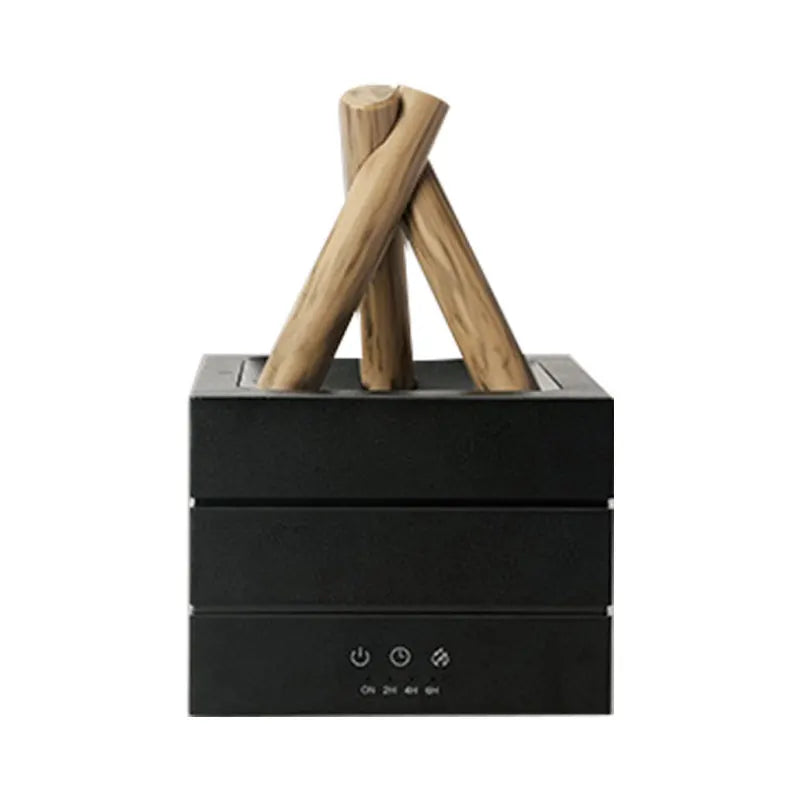 Umidificatore Effetto Fiamma – Diffusore di Aromi Smart con Luce LED Dinamica e Telecomand