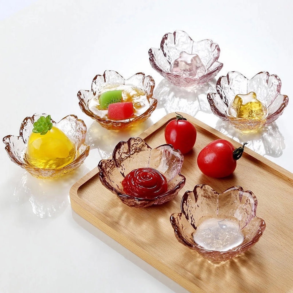 Set Ciotoline in Vetro Sakura