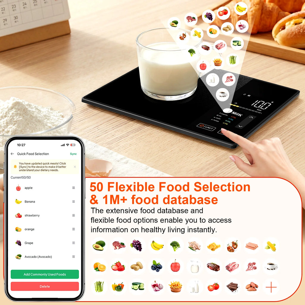 Bilancia da Cucina Intelligente Conta Calorie