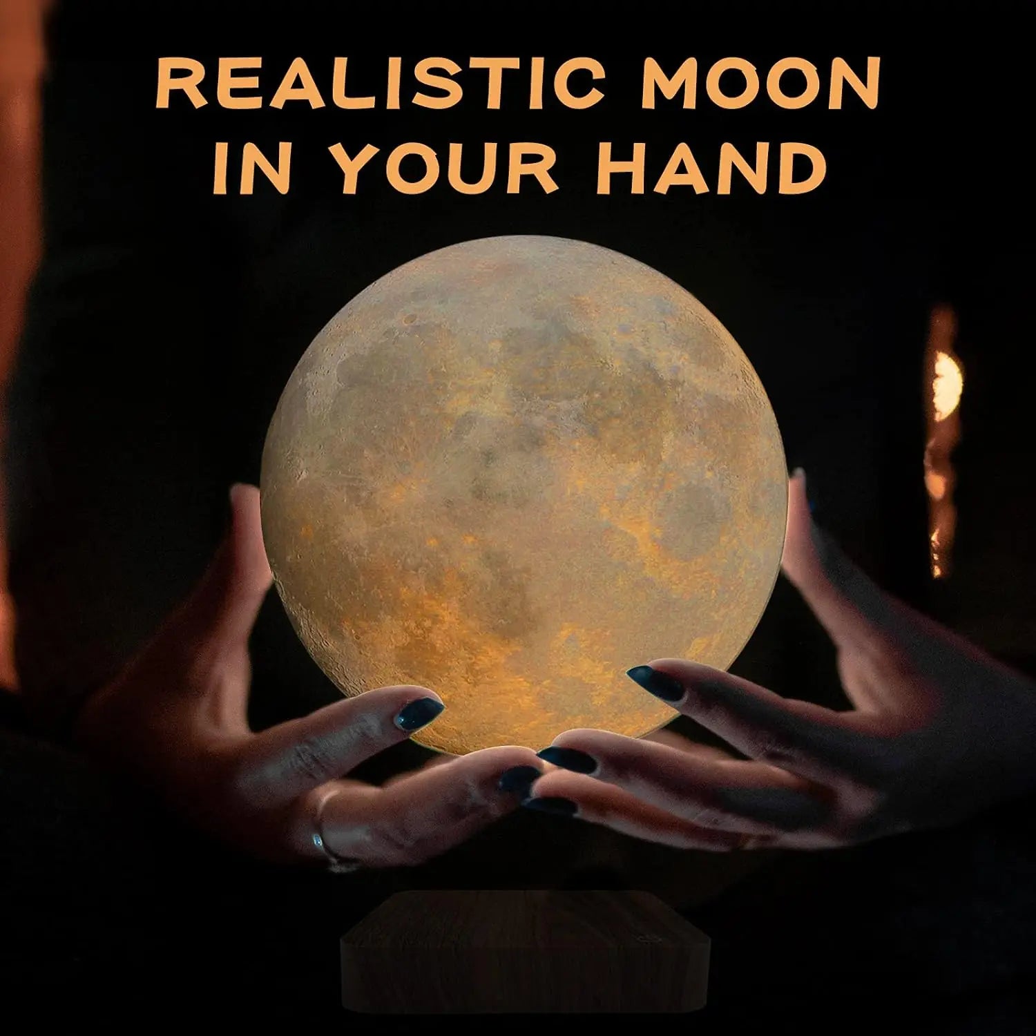 Lampada Luna a Levitazione Magnetica