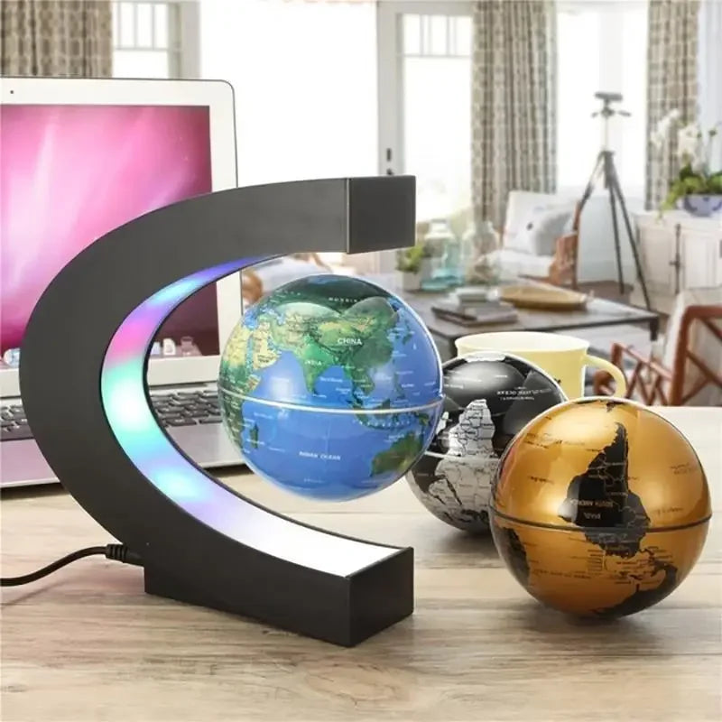Mappamondo a Levitazione Magnetica LED