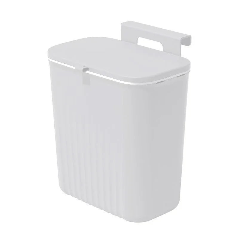 Pattumiera Sospesa Minimalista - Verde Salvia- Bianco Nordico- Grigio chiaro