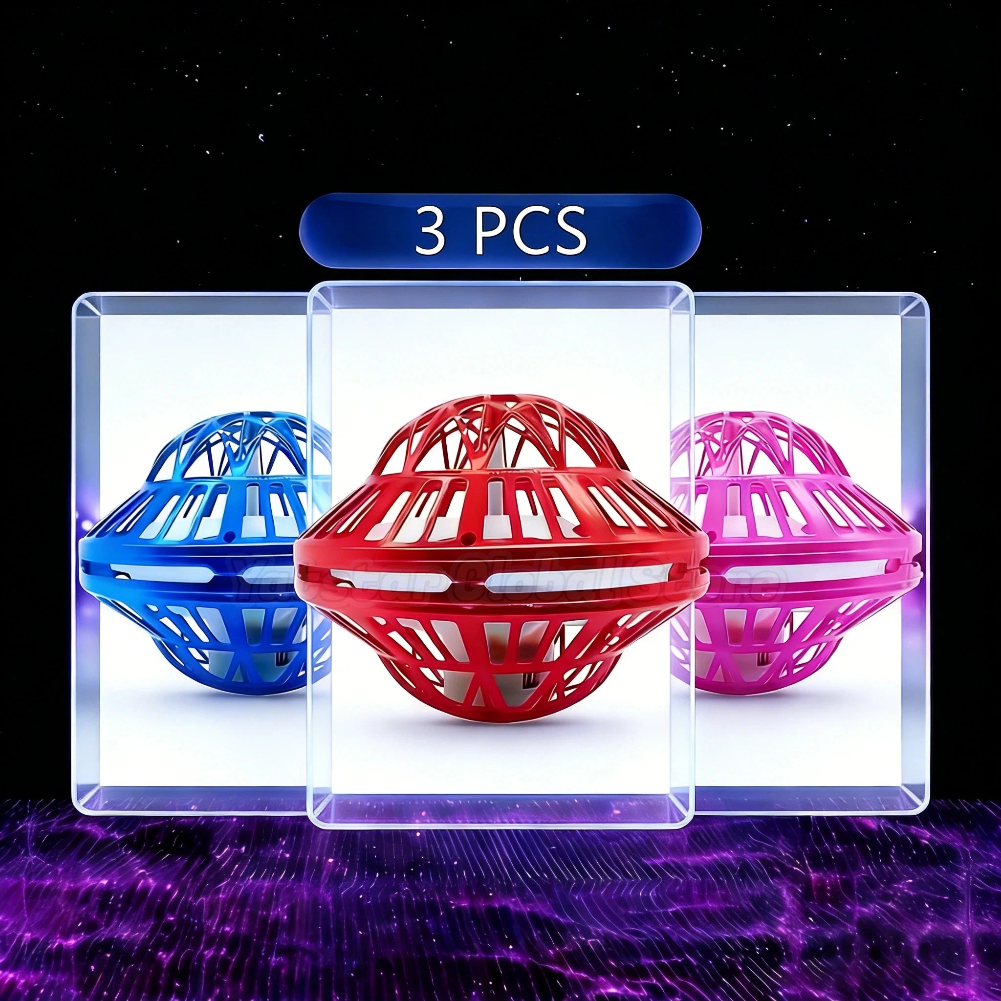 Flying Orb Ball – Drone Spinner Boomerang Volante con Luci LED Interattivo
