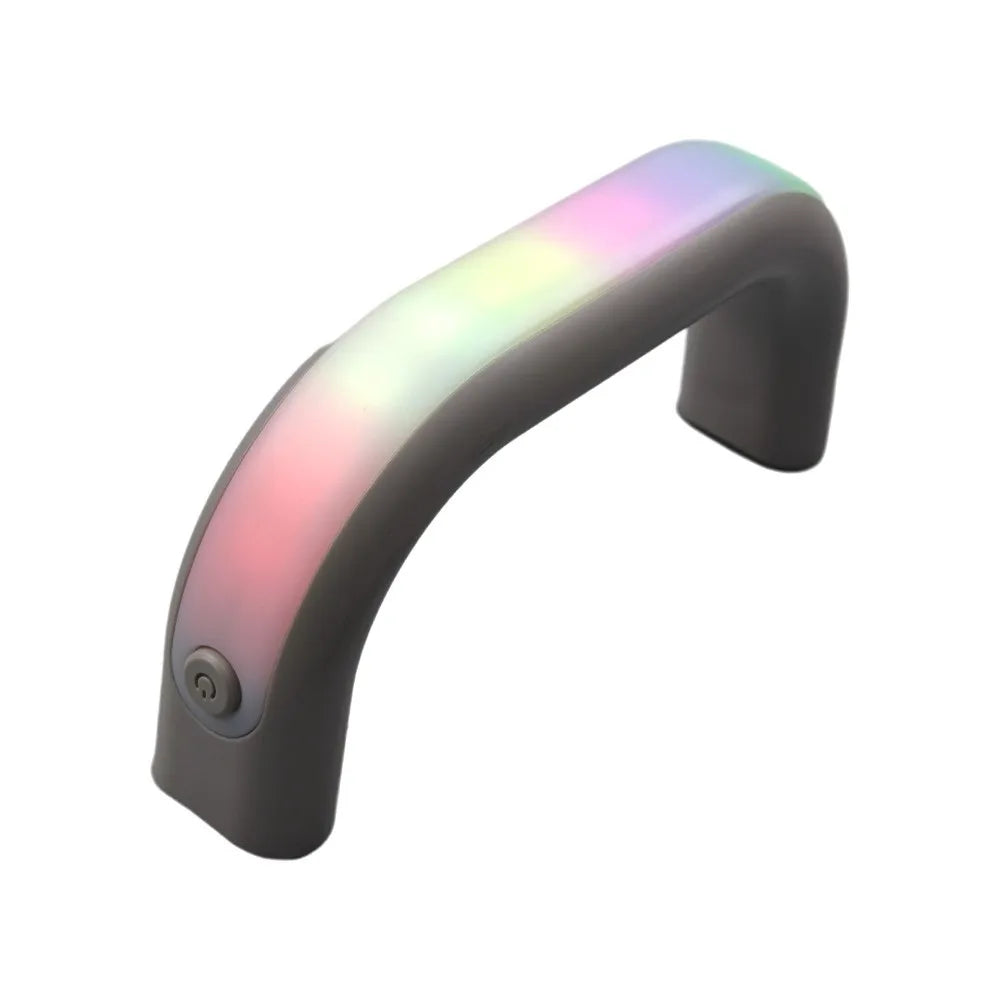 Creative Colorful Light Luminous Water Cup Handle Reusable ABS LED Light-Up Bottle Handle Waterproof Led Light Cup Grip Bar