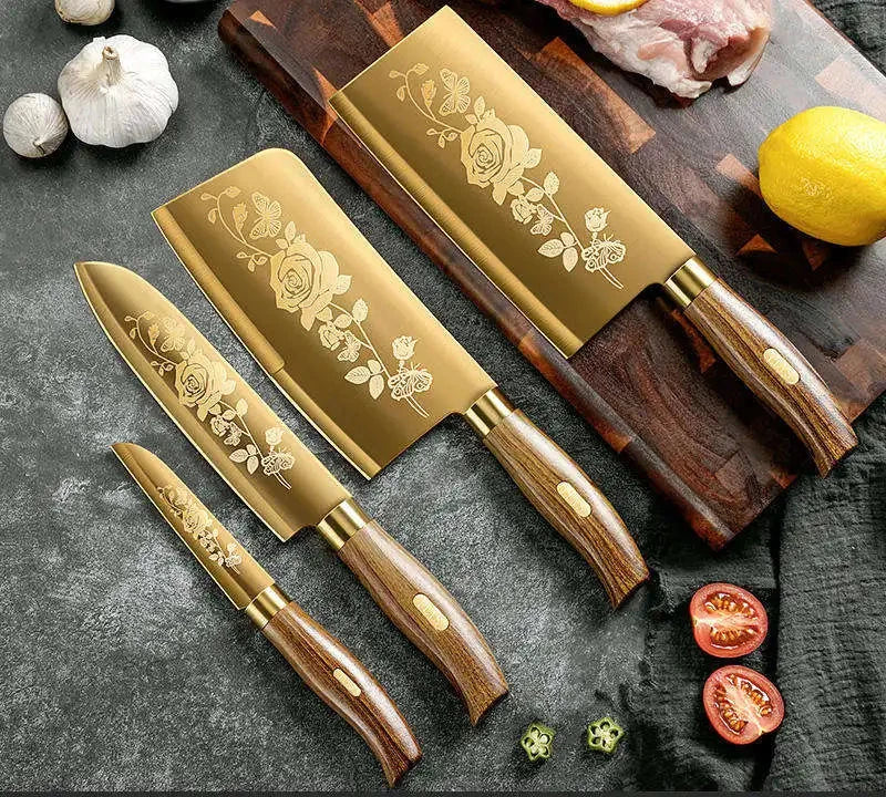 Set di Coltelli da Cucina Golden Rose