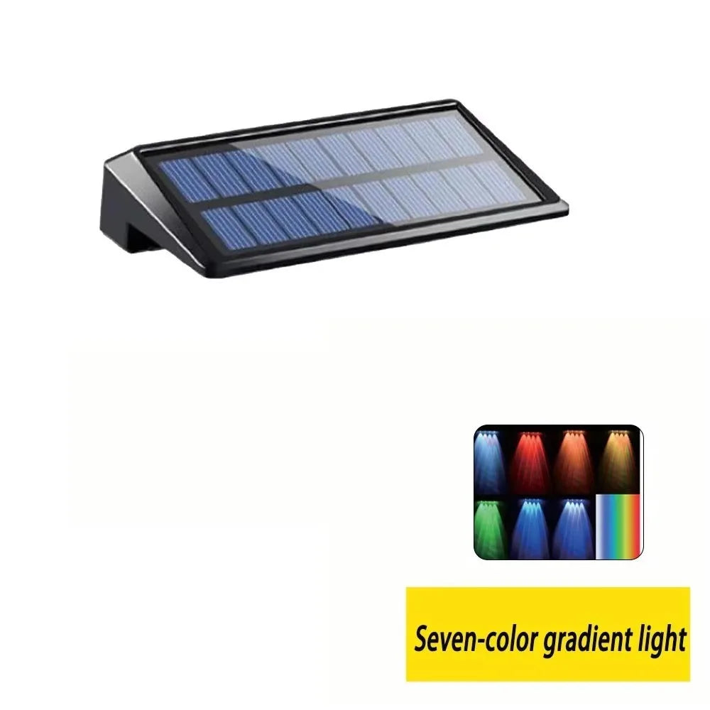 Lampade Solari da Parete a LED RGB - Illuminazione Impermeabile per Giardino e Terrazzo