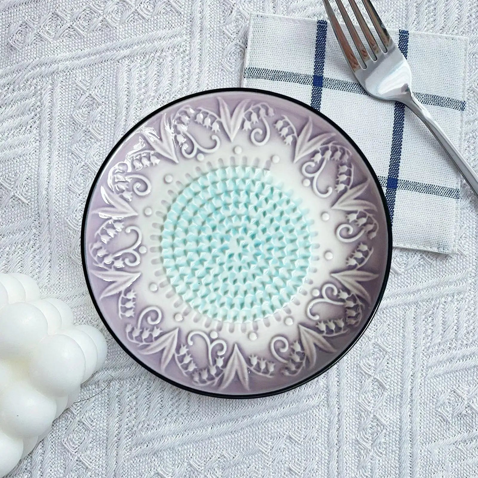Piatto Grattugia in Ceramica – Grattugia per Verdure