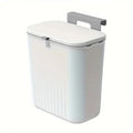 Pattumiera Sospesa Minimalista - Verde Salvia- Bianco Nordico- Grigio chiaro