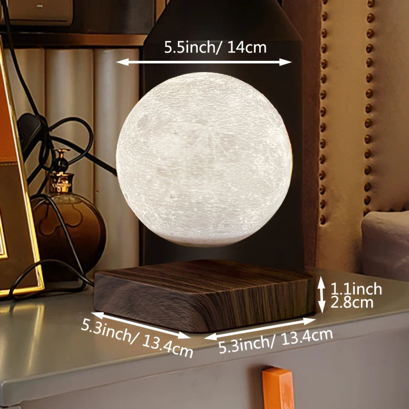 Lampada Luna a Levitazione Magnetica