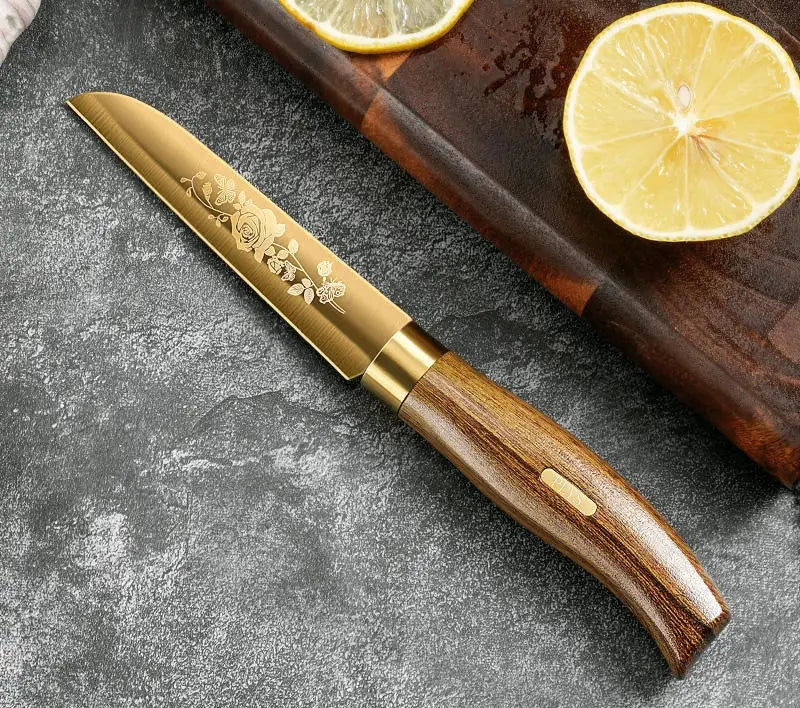 Set di Coltelli da Cucina Golden Rose