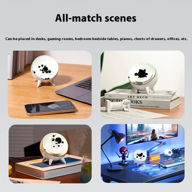 Lampada Musicale a Fluido Magnetico – Visualizzatore di Ritmo e Luce LED