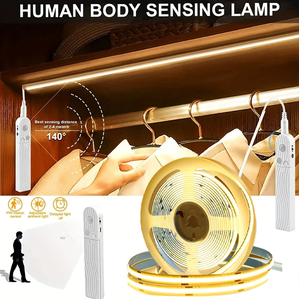 Striscia LED COB con Sensore di Movimento