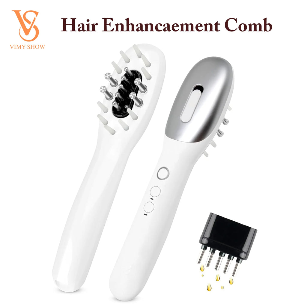 Pettine Massaggiatore Elettrico Smart – Spazzola Terapia Luce Rossa per Crescita Capelli e Anticaduta