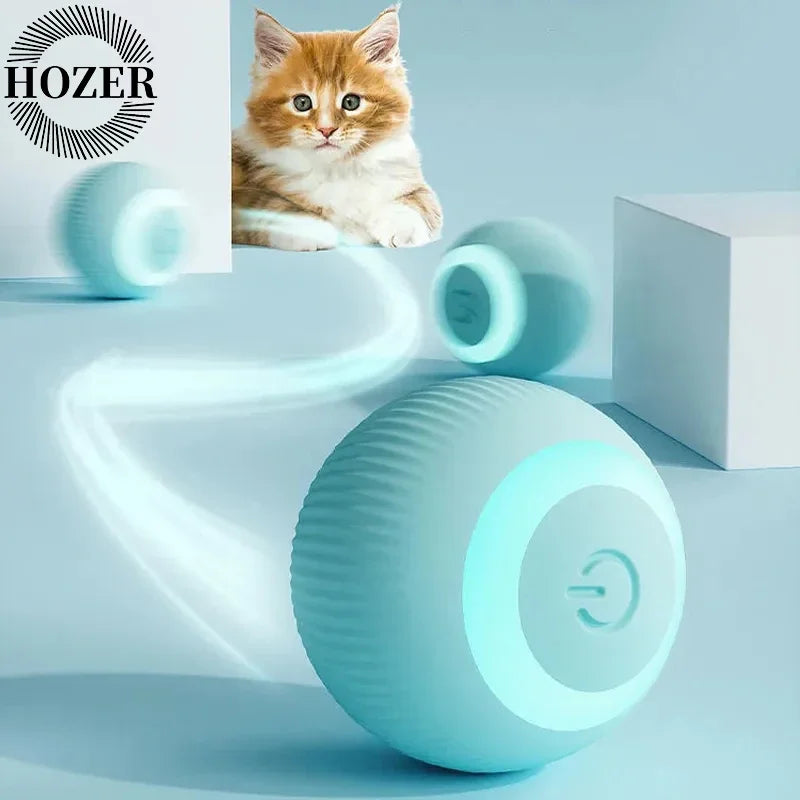 Pallina Interattiva Smart per Gatti – Gioco Automatico Rotante Magico Ricaricabile USB